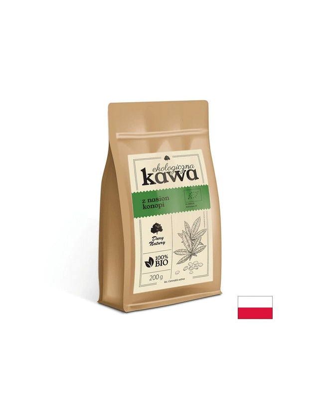 Кафе от Конопено семе Био, 200 g  Dary Natury - Nutra Best Bulgaria