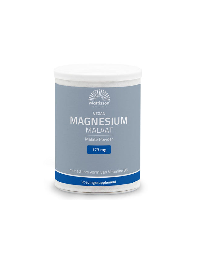 В помощ на сърцето и мускулите - Магнезий (малат), 200 g прах Mattisson Healthstyle  Mattisson Healthstyle - Nutra Best Bulgaria