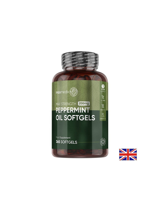 Добро храносмилане - Мента (масло), 200 mg х 365 софтгел капсули  WeightWorld - Nutra Best Bulgaria