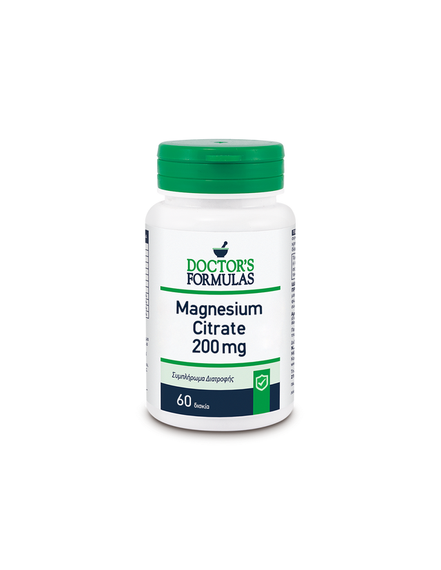 Магнезий (цитрат), 200 mg - Magnesium Citrate, 60 таблетки Doctor’s Formulas  Doctor’s Formulas - Nutra Best Bulgaria