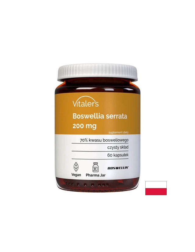 При болка в ставите - Босвелия, 200 mg x 60 капсули  Vitaler's - Nutra Best Bulgaria