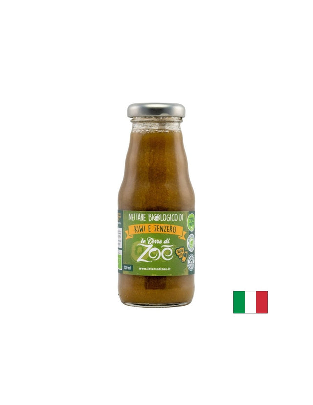 Нектар от киви и джинджифил, БИО, 200 ml  Le terre di Zoe - Nutra Best Bulgaria