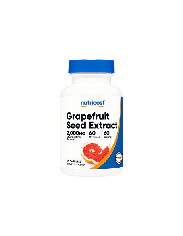 Имунитет - Екстракт от семена на грейпфрут, 2000 mg/ 60 капсули Nutricost  Nutricost - Nutra Best Bulgaria
