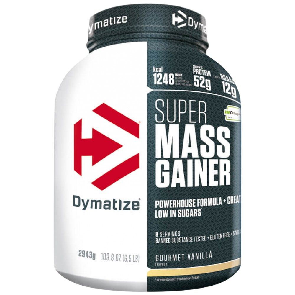 Super Mass Gainer with Creapure - 2943 грама  Dymatize - Nutra Best Bulgaria