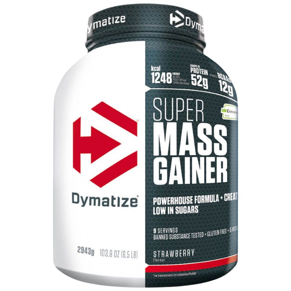 Super Mass Gainer with Creapure - 2943 грама  Dymatize - Nutra Best Bulgaria