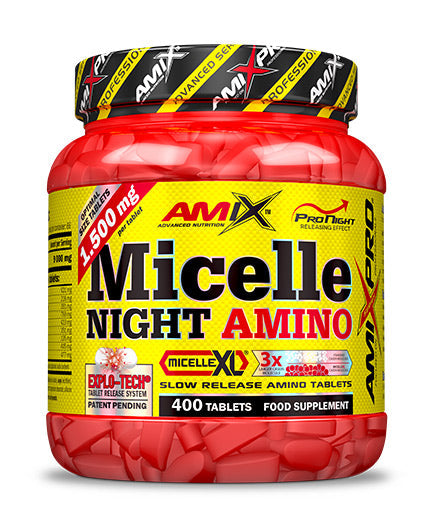 Micelle Night Amino / 400 Tabs  AMIX - Nutra Best Bulgaria