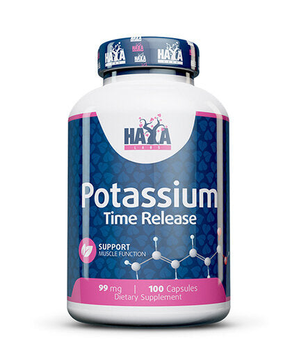 Sustained Release Potassium 99mg. / 100 Vcaps. - Nutra Best Bulgaria