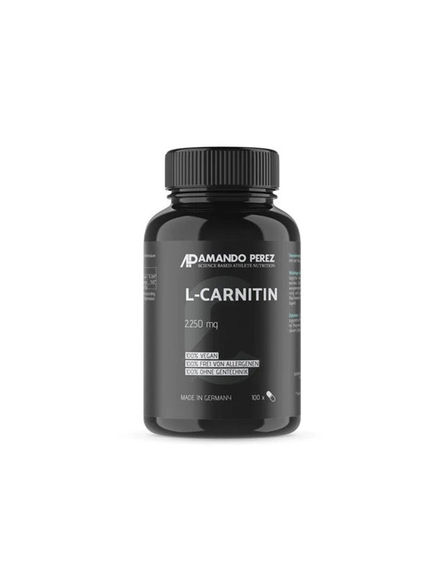 Горене на мазнини и енергия - Л-карнитин, 2250 mg x 100 веган капсули  Vitabay - Nutra Best Bulgaria