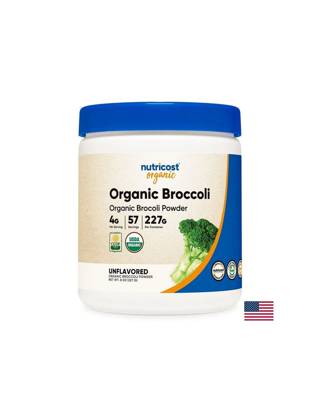Хормонален баланс - Броколи екстракт органик, 227 g прах  Nutricost - Nutra Best Bulgaria