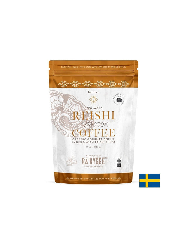 Гурме кафе Арабика с Рейши – органик - Филтърно, 227 g, смляно  Rå Hygge - Nutra Best Bulgaria