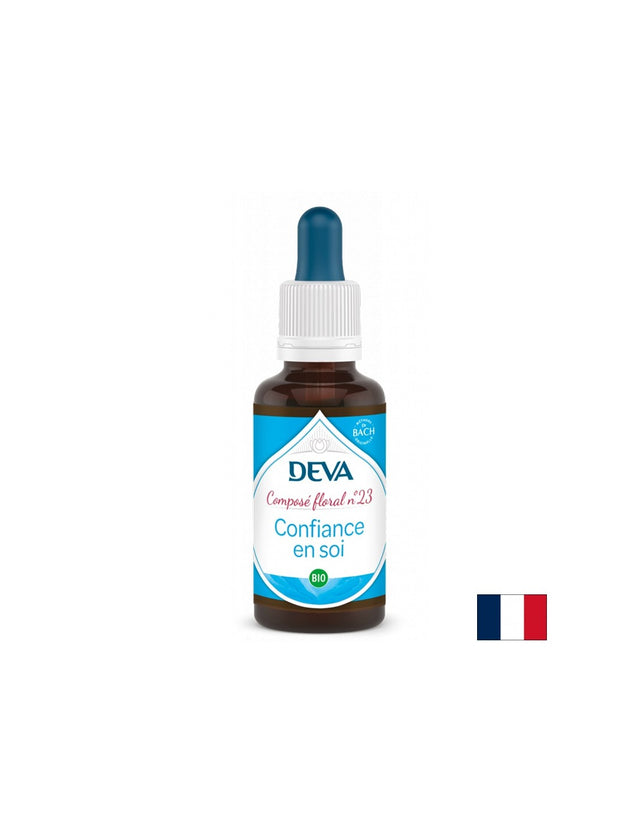 Самоувереност, флорални есенции, капки по метода на Бах №23, 30 ml  DEVA - Nutra Best Bulgaria