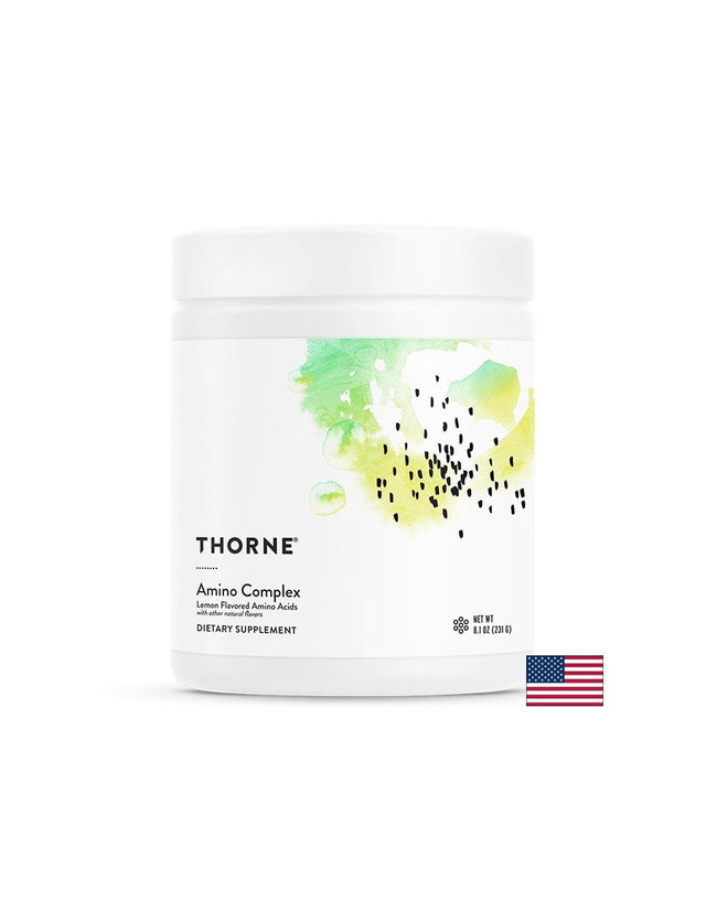 Амино комплекс – Енергия и възстановяване на мускулите, с вкус на лимон, 231 g  Thorne - Nutra Best Bulgaria
