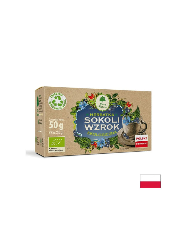 Чай за Добро зрение Био, 25 филтърни пакетчета - Nutra Best