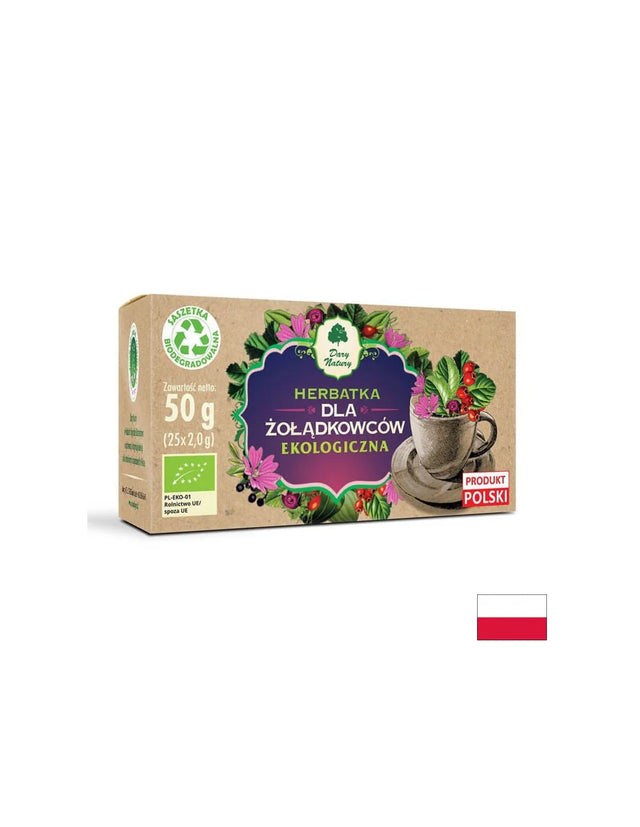 Билков чай за Стомах Био, 25 пакетчета - Nutra Best