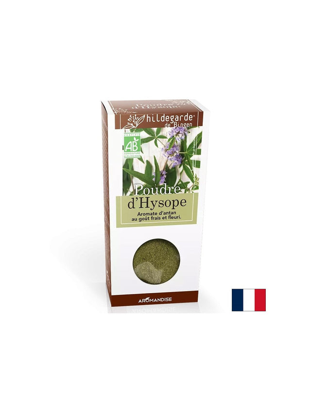 Исоп на прах за подправяне на ястия, месо и дресинги, 25 g - Nutra Best