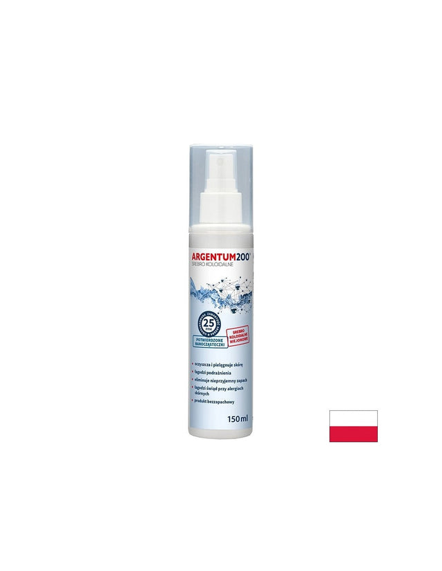 Колоидно сребро Грижа за кожата 25 ppm, 150 ml спрей  Aura Herbals - Nutra Best Bulgaria