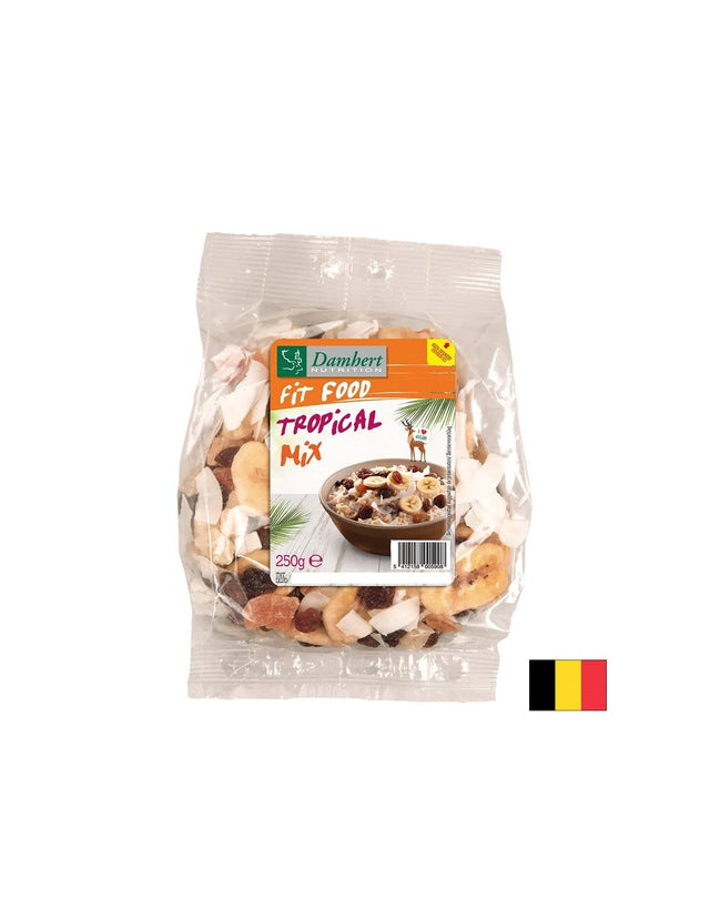 Микс от сушени тропически плодове, 250 g  Damhert - Nutra Best Bulgaria