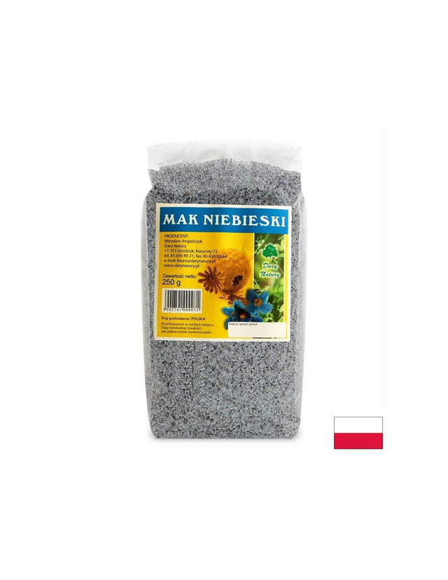Син мак (семена), 250 g Dary Natury  Dary Natury - Nutra Best Bulgaria