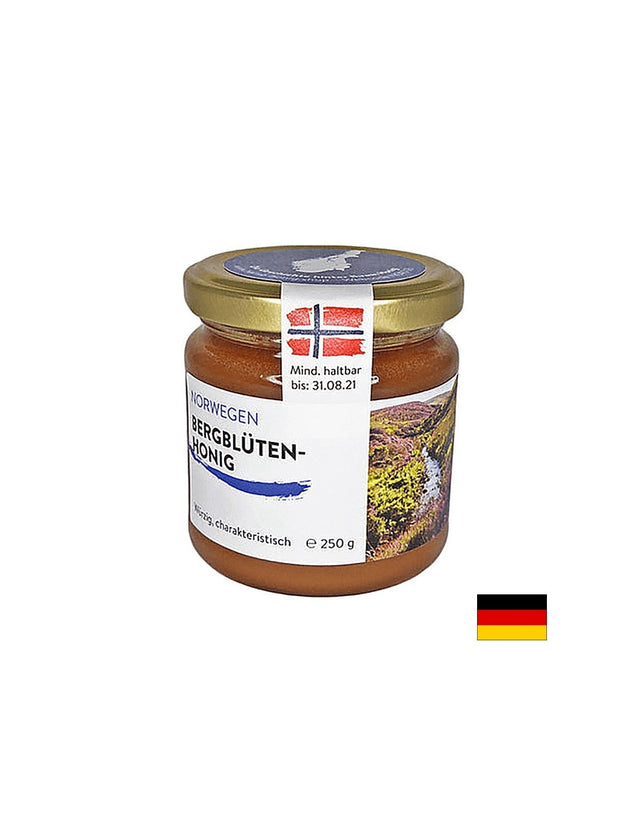 Пчелен мед от планински цветя (Норвегия), 250 g  Hanse Honig - Nutra Best Bulgaria