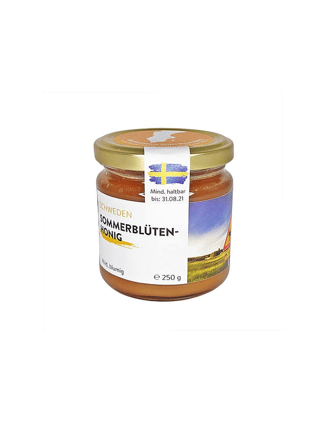 Пчелен мед от летни цветя (Швеция), 250 g  Hanse Honig - Nutra Best Bulgaria