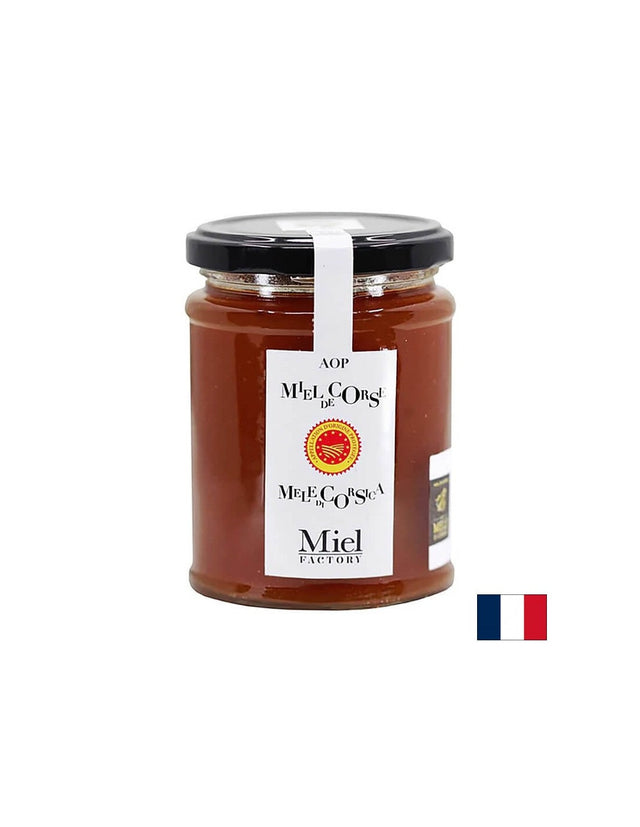 Пчелен мед от цвят на бял пирен (Корсика, Франция), 250 g  Miel Factory - Nutra Best Bulgaria