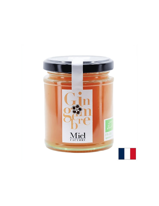 Пчелен мед с джинджифил БИО, 250 g  Miel Factory - Nutra Best Bulgaria