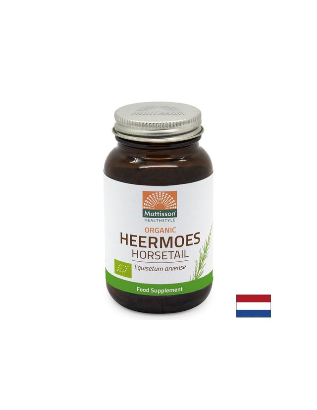 Заздравяване на косата и ноктите - Полски хвощ, 250 mg х 120 капсули  Mattisson Healthstyle - Nutra Best Bulgaria