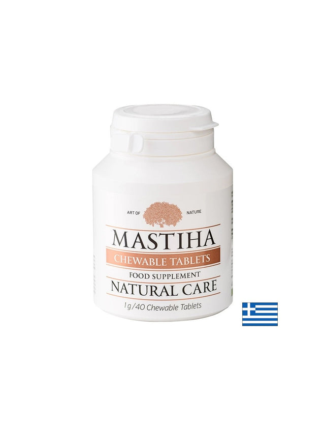 Добро храносмилане - Мастиха, 250 mg х 40 дъвчащи таблетки Mastiha  Mastiha - Nutra Best Bulgaria