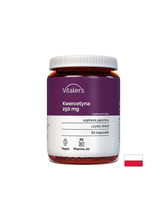 Кверцетин – При алергии и за добро кръвообращение, 250 mg, 60 капсули  Vitaler's - Nutra Best Bulgaria