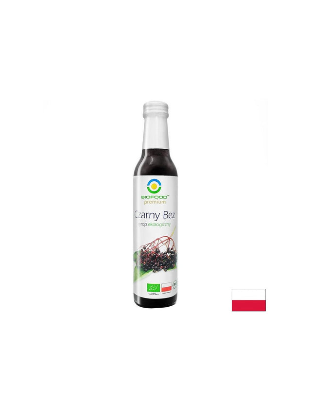 Сироп от черен бъз БИО – Имунитет и защита от настинка и грип, 250 ml  Biofood - Nutra Best Bulgaria