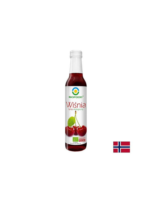 Сироп от вишни БИО – Ставен комфорт и антиоксидантна защита, 250 ml  Biofood - Nutra Best Bulgaria