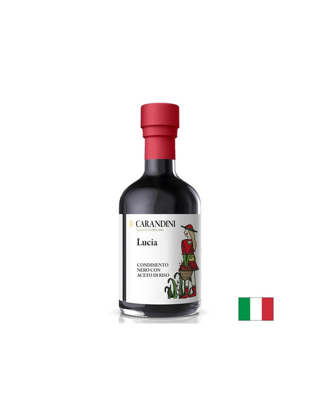 Черен дресинг с оризов оцет Лучия, БИО, 250 ml  Carandini - Nutra Best Bulgaria