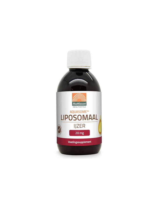 Анемия - Липозомно Желязо, 250 ml Mattisson Healthstyle  Mattisson Healthstyle - Nutra Best Bulgaria