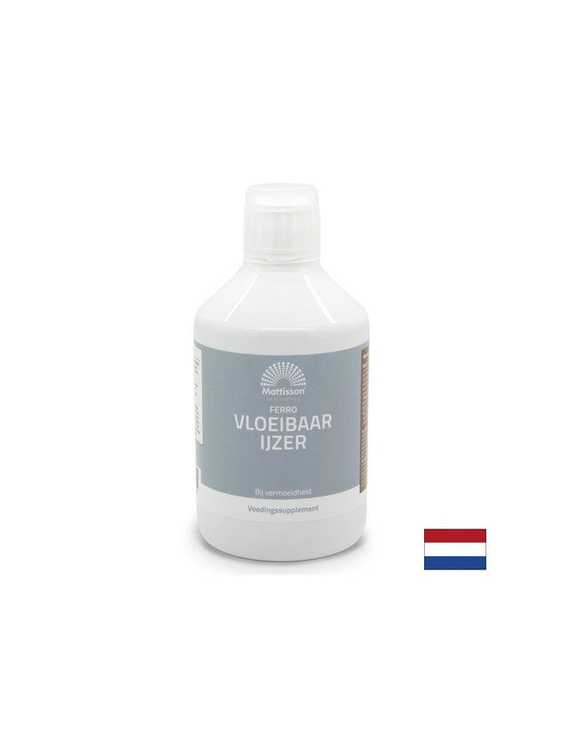 Анемия - Течно Желязо + Витамини В и С, 250 ml  Mattisson Healthstyle - Nutra Best Bulgaria