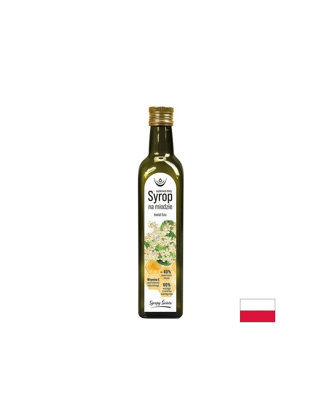 Сироп от цвят на черен бъз  – Имунитет и дихателен комфорт, 250 ml  Oleofarm - Nutra Best Bulgaria