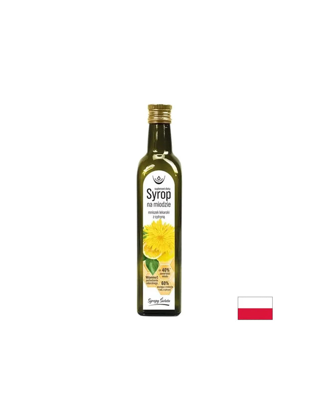 Сироп от глухарче с мед и лимон – Храносмилане и чернодробна функция, 250 ml  Oleofarm - Nutra Best Bulgaria