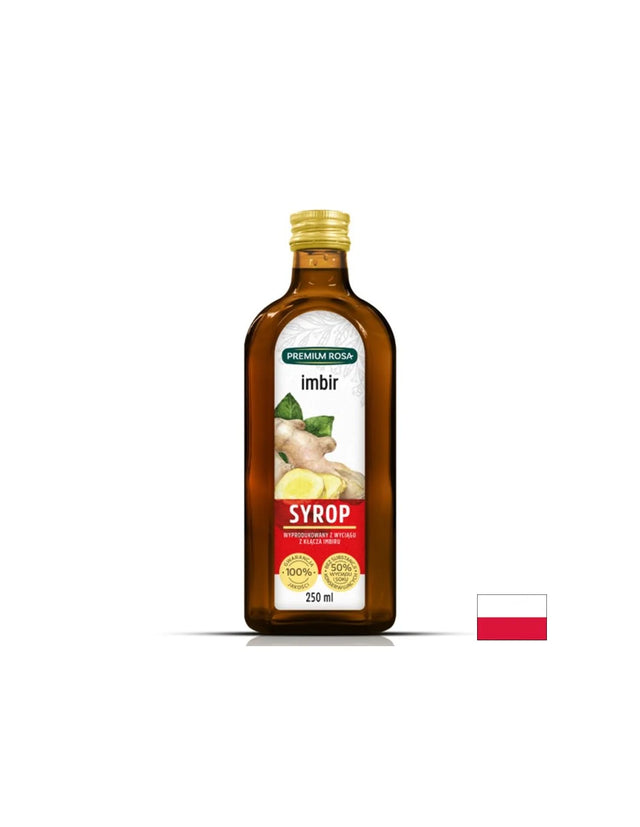 Сироп от джинджифил – За добро храносмилане, 250 ml  Premium Rosa - Nutra Best Bulgaria
