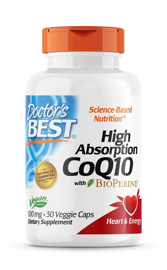Коензим Q10, 30 капсули, Doctor's Best - Nutra Best Bulgaria