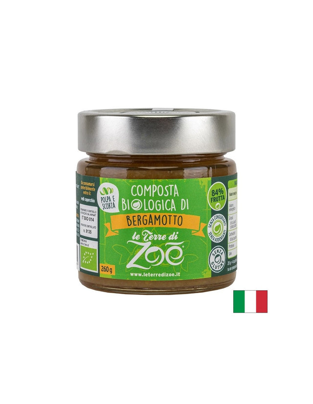 Конфитюр от бергамот БИО, 260 g  Le terre di Zoe - Nutra Best Bulgaria