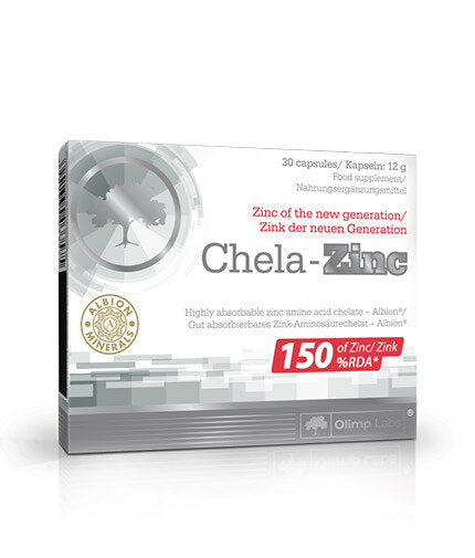 Цинк Хелат / Chela-Zinc 30 Caps OLIMP - Nutra Best Bulgaria