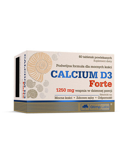 Калций и Витамин Д3 / Calcium D3 Forte  60 Tabs OLIMP - Nutra Best Bulgaria