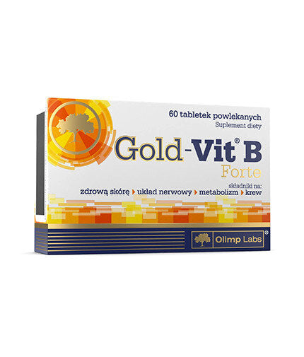Б-КОМПЛЕКС / Gold-Vit B Forte  60 Tabs OLIMP - Nutra Best Bulgaria