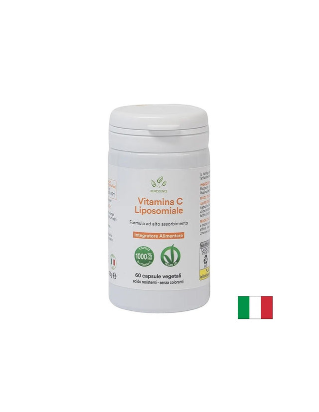 Високо усвоим липозомален витамин С, 266.7 mg х 60 капсули  Benessence - Nutra Best Bulgaria