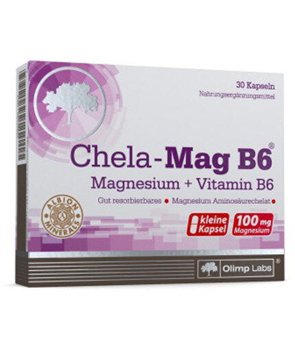 Chela-Mag B6  30 Caps. OLIMP - Nutra Best Bulgaria