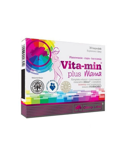 Vita-Min Plus Mama 30 Caps. OLIMP - Nutra Best Bulgaria