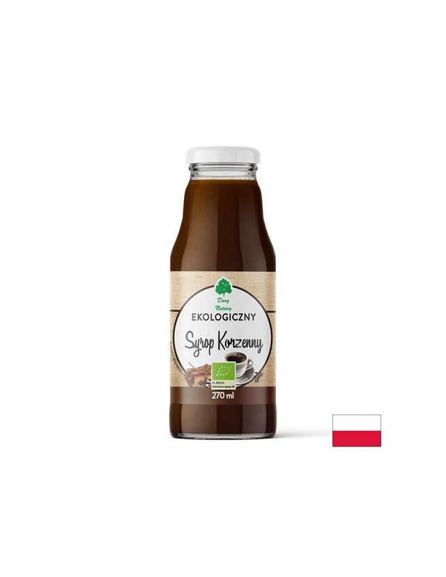 Пикантен сироп с подправки - за добавяне към напитки и десерти, 270 ml  Dary Natury - Nutra Best Bulgaria