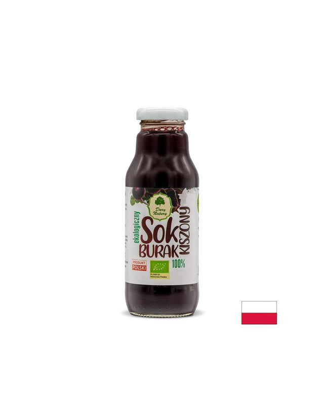 Био сок от мариновано цвекло – при анемия и умора, 270 ml  Dary Natury - Nutra Best Bulgaria