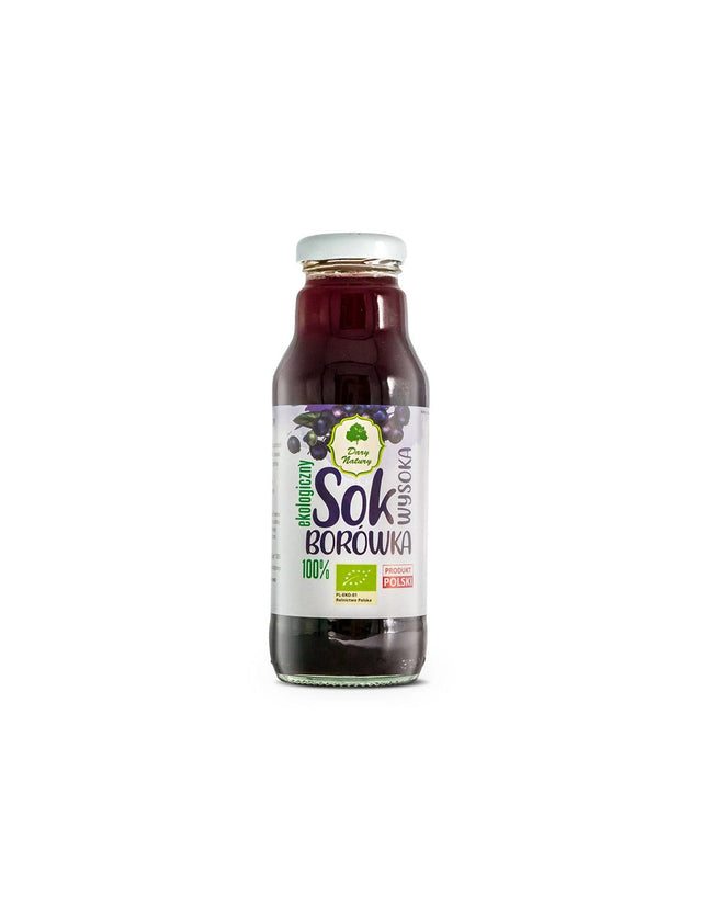 Био сок от сини боровинки – мощен антиоксидант, 270 ml  Dary Natury - Nutra Best Bulgaria
