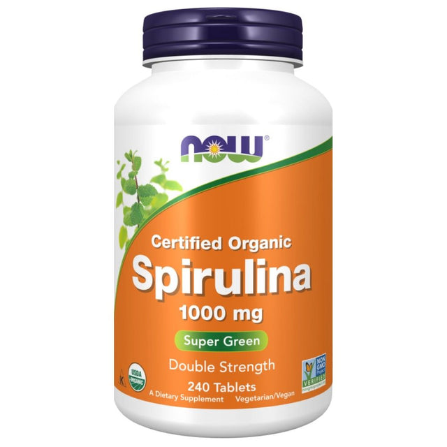 Spirulina 1000 mg - 240 Таблетки - Nutra Best Bulgaria