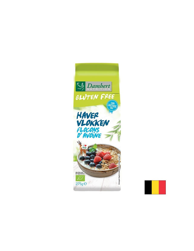 Овесени ядки (без глутен и лактоза), БИО, 275 g  Damhert - Nutra Best Bulgaria